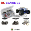 J-M SUPPLIES RC Parts Store - RCScrewZ Metal Shielded Bearing Kit rcr001b for RedCat Racing 1/5th Rampage Monster Truck | SET