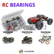 J-M SUPPLIES RC Parts Store - RCScrewZ Metal Shielded Bearing Kit rcr022b for RedCat Racing Terremoto 1/8th RC Car | SET