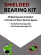 Upgrade Your RC Car with Metal Shielded Bearings For Redcat Racing - RCScrewZ | RC Car Upgrades - High Performance Upgrade | Durable & Reliable - by J-M SUPPLIES