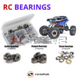 J-M SUPPLIES RC Parts Store - RCScrewZ Metal Shielded Bearing Kit rcr050b for RedCat Racing Rockslide RS10 Crawler RC Car | SET