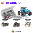 J-M SUPPLIES RC Parts Store - RCScrewZ Metal Shielded Bearing Kit rer069b for RedCat Wendigo 1/10 4X4 Crawler Rock Racer RTR | SET