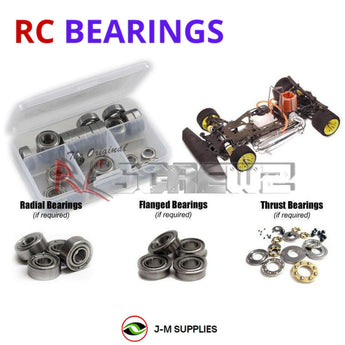 J-M SUPPLIES RC Parts Store - RCScrewZ Metal Shielded Bearing Kit ser003b for Serpent 835 4WD 1/10 (#808075) | UPG