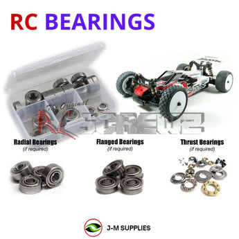 J-M SUPPLIES RC Parts Store - RCScrewZ Metal Shielded Bearing Kit swz030b for SWORKz S14-4C/4D #SW-910034C/D RC Car | RCX