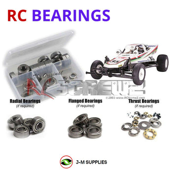 J-M SUPPLIES RC Parts Store - RCScrewZ Metal Shielded Bearing Kit tam074b for Tamiya Grasshopper 2021 #46704 RC Car | SET
