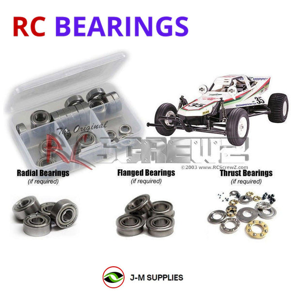 J-M SUPPLIES RC Parts Store - RCScrewZ Metal Shielded Bearing Kit tam074b for Tamiya Grasshopper 2021 #46704 RC Car | SET