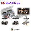 J-M SUPPLIES RC Parts Store - RCScrewZ Metal Shielded Bearing Kit tam081b for Tamiya SuperShot 1/10 Buggy (#58054) | SET