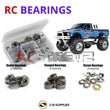 J-M SUPPLIES RC Parts Store - RCScrewZ Metal Shielded Bearing Kit tam084b for Tamiya Toyota Hilux High-Lift 1/10 Electric 4WD Scale Pickup Truck (#58397) | SET