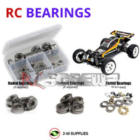 Representative image of an RCScrewZ metal-shielded bearing kit for Tamiya TamTech The Hornet GB-01 1/14 2WD Buggy (56702); exact bearing sizes and quantities vary by RC model.