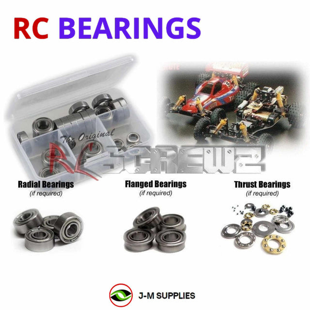 RCScrewZ Metal Shielded Bearing Kit tam128b for Tamiya Astute 1/10 Electric 2WD Off-Road Racing Buggy (#58080) | SET