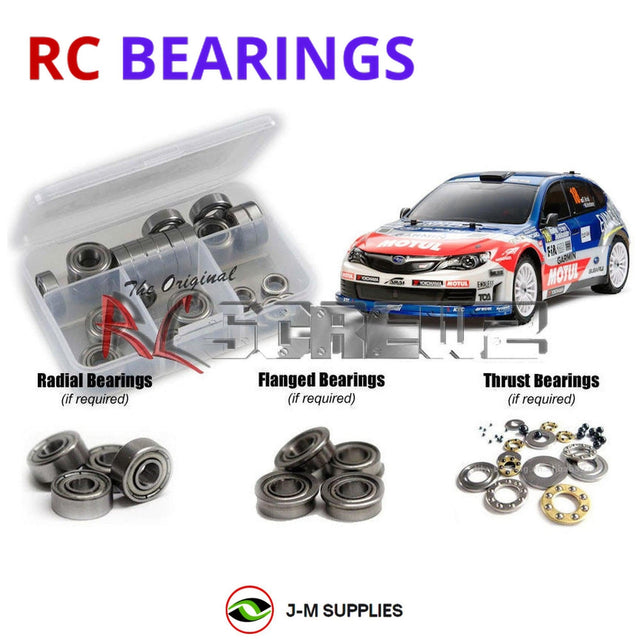 RCScrewZ Metal Shielded Bearing Kit tam149b for Tamiya XV-01 Pro 1/10 Electric 4WD Rally Touring Car Chassis Kit (#58526) | SET