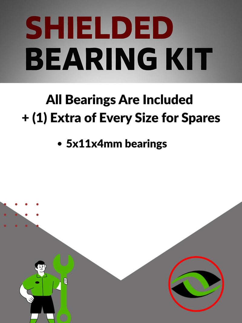 Upgrade Your RC Car with Metal Shielded Bearings for Tamiya Semi Box 56302 | tam193b - High Performance Upgrade | Durable & Reliable - by J-M SUPPLIES