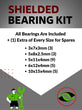 Upgrade Your RC Car with Rubber Shielded Bearings for Tamiya TA03F Pro 58177 | tam263r - High Performance Upgrade | Durable & Reliable - by J-M SUPPLIES