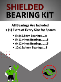Upgrade Your RC Car with Metal Shielded Bearings for Traxxas S-Maxx SportMaxx | tra011b - High Performance Upgrade | Durable & Reliable - by J-M SUPPLIES