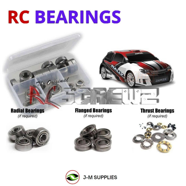 RCScrewZ Metal Shielded Bearing Kit tra053b for Traxxas LaTrax Rally 1/18 Electric 4WD Rally Car (75054-5) | SET