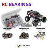 Representative image of an RCScrewZ metal-shielded bearing kit for Traxxas Stampede 4X4 VXL TSM 1/10 4WD MT (67086-3); exact bearing sizes and quantities vary by RC model.