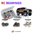 Representative image of an RCScrewZ metal-shielded bearing kit for Traxxas TRX-4 Bronco/Ranger 1/10 Electric 4WD Crawler (82046-4); exact bearing sizes and quantities vary by RC model.