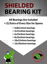 Upgrade Your RC Car with Metal Shielded Bearings for Traxxas Ford Raptor R 4X4 | tra113b - High Performance Upgrade | Durable & Reliable - by J-M SUPPLIES