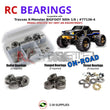 J-M SUPPLIES RC Parts Store - RCScrewZ Metal Shielded Bearing Kit tra151b for Traxxas X-Monster BIGFOOT 50th 1/6 Electric 4WD Monster Truck (77136-4) | UPG