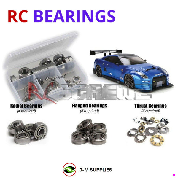 J-M SUPPLIES RC Parts Store - RCScrewZ Metal Shielded Bearing Kit vat014b for Vaterra V100-C 4wd RC Car | RCX