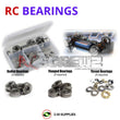 J-M SUPPLIES - RCScrewZ Metal Shielded Bearing Kit xra032b for XRAY T3 1/10th #300016 RC Car | UPG - 