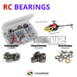 J-M SUPPLIES RC Parts Store - RCScrewZ Metal Shielded Bearings alg012b for Align T-REX 550E Pro RH55E06XT Helicopter RC | PRO