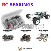 J-M SUPPLIES - RCScrewZ Metal Shielded Bearings asc132b for Associated RC10T6.2 Team Kit 1/10 Truck (70003) | SET - 