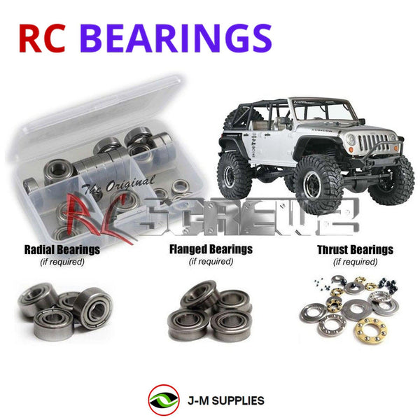 J-M SUPPLIES RC Parts Store - RCScrewZ Metal Shielded Bearings axi009b for Axial SCX10 2012 Jeep Wrangler Rubicon (#90028) | SET