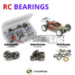 J-M SUPPLIES - RCScrewZ Metal Shielded Bearings dur016b for Duratrax Vendetta 1/18th RTR Buggy RC Car | UPG - 