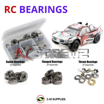 J-M SUPPLIES RC Parts Store - RCScrewZ Metal Shielded Bearings durg009b for Team Durango DESC210R 1/10 2WD SCT RC | RCX
