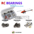 J-M SUPPLIES RC Parts Store - RCScrewZ Metal Shielded Bearings gsk004b for Goosky Legend RS4 Venom 380 3D Electric Helicopter | RCX