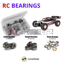 J-M SUPPLIES - RCScrewZ Metal Shielded Bearings los119b for Losi DB Pro 1/10 4WD Desert Buggy (#LOS03027) | SET - 