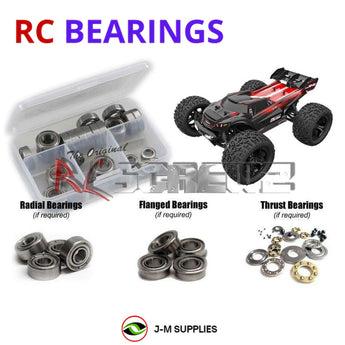 J-M SUPPLIES RC Parts Store - RCScrewZ Metal Shielded Bearings rcr061b for RedCat Racing TR-MT8e BE6S 1/8 4WD Monster Truck | SET