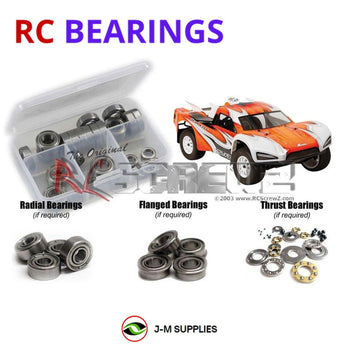J-M SUPPLIES RC Parts Store - RCScrewZ Metal Shielded Bearings ser038b for Serpent Spyder SCT SRX2 2wd #500005 RC Car | UPG