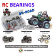 J-M SUPPLIES - RCScrewZ Metal Shielded Bearings tam222b for Tamiya Wild Willy M38 2WD (#58035) Stunt Vehicle | RCX - 