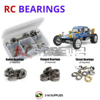 J-M SUPPLIES - RCScrewZ Metal Shielded Bearings tam237b for Tamiya Wild One | Blockhead Motors Buggy (58695) | SET - 