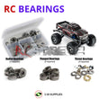 J-M SUPPLIES RC Parts Store - RCScrewZ Metal Shielded Bearings tra065b for Traxxas Stampede 4x4 VXL TSM 2015 1/10 Electric 4WD Monster Truck (#67086-3) | SET