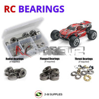 J-M SUPPLIES - RCScrewZ Metal Shielded Bearings tra083b for Traxxas Nitro Sport 1/10 2WD Truck (#45104) | PRO - 