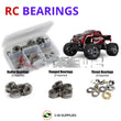 J-M SUPPLIES - RCScrewZ Metal Shielded Bearings tra133b for Traxxas Stampede 2WD BL-2S 1/10 MT (#36354-4) | RCX - 
