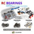J-M SUPPLIES RC Parts Store - RCScrewZ Metal Shielded Bearing Kit vanq007b for Vanquish Products VRD Mullet Kit F10 Straight Front / Portal Rear 1/10 Electric 4WD Competition Rock Crawler (VPS09014) | SET