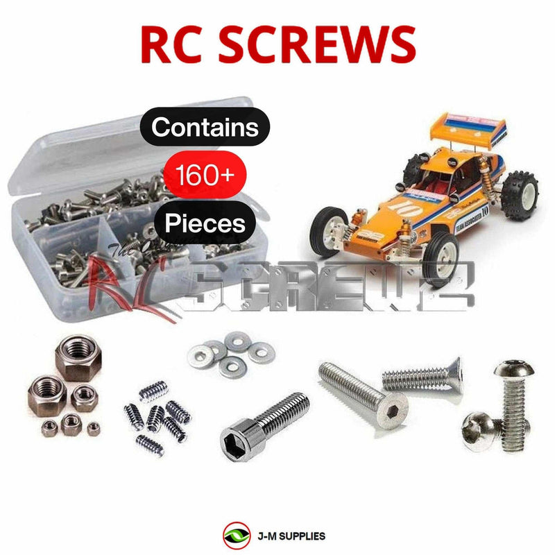 J-M SUPPLIES - RCScrewZ Metric Stainless Screw Kit ass055m for Associated RC10 Classic 2013 1/10 Buggy (6001) | SET - 