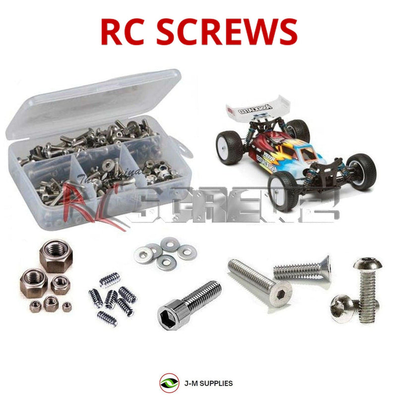 J-M SUPPLIES - RCScrewZ Metric Stainless Screw Kit ass061m for Team Associated B44.3 Factory 1/10 (#9063) | RCX - 