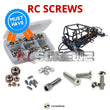 J-M SUPPLIES - RCScrewZ Metric Stainless Screw Kit cus011m for Custom Works Enforcer 7 Gearbox (#0975) | SET - 