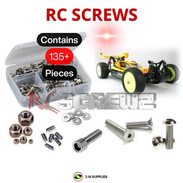 J-M SUPPLIES RC Parts Store - RCScrewZ Metric Stainless Screw Kit los005m for Team Losi XXX-4 1/10 4WD Buggy (LOSA0014) | RCX