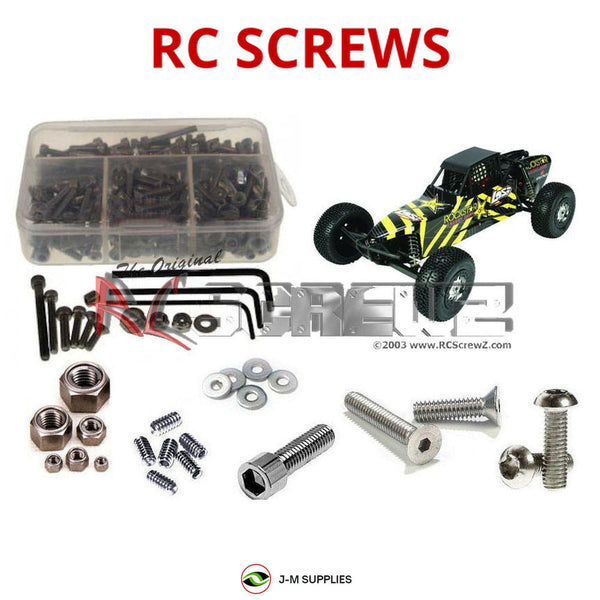 J-M SUPPLIES RC Parts Store - RCScrewZ Metric Stainless Screw Kit los063m for Losi XXX-SCB 2WD Electric Buggy RTR (LOS03003) | PRO
