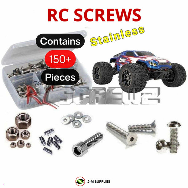 J-M SUPPLIES - RCScrewZ Metric Stainless Screw Kit los083m for Losi LST XXL2-E 1/8 MT (LOS04004) | PRO - 