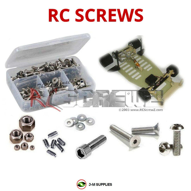 RCScrewZ Metric Stainless Steel Screw Kit ass010m for Team Associated RC10L4 / 10L4 1/10 Electric 2WD On-Road Pan Car (#8019) | SET