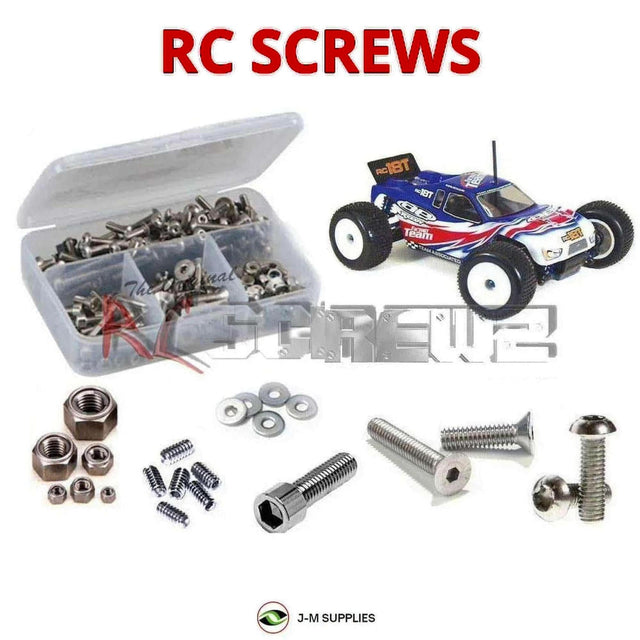 RCScrewZ Stainless Steel Screw Kit ass020 for Team Associated RC18T / Factory Team RC18T 1/18 Electric 4WD Off-Road Mini Stadium Truck (#20100, #20102) | SET