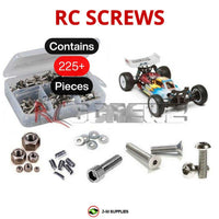 Representative image of an RCScrewZ stainless steel metric conversion screw kit for Team Associated B44.3 FT 1/10 4WD Buggy (9063, ASC9063); exact kit contents vary by RC model.