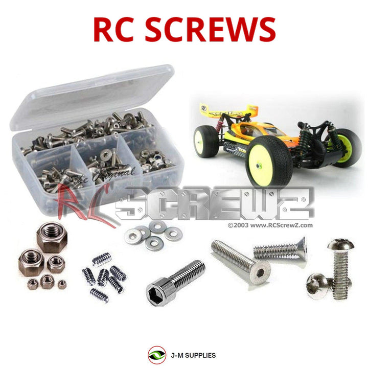 J-M SUPPLIES - RCScrewZ Metric Stainless Steel Screw Kit los005m for Losi XXX-4 1/10 4WD Buggy (LOSA0014) | PRO - los005m