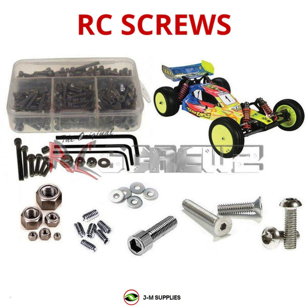 J-M SUPPLIES RC Parts Store - RCScrewZ Metric Stainless Steel Screw Kit los024m for Losi XXX-CR Competition Ready 1/10 Electric 2WD Off-Road Buggy (Metric Conversion) (LOSA0032) | PRO